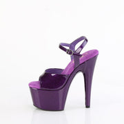 Pleaser ADORE-709GP Platform Sandal (Purple Glitter Patent/M)