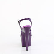 Pleaser ADORE-709GP Platform Sandal (Purple Glitter Patent/M)