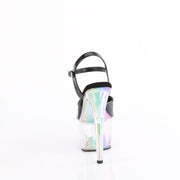Pleaser ADORE-709HT Platform Sandal (Black Holo/Holo Tinted)