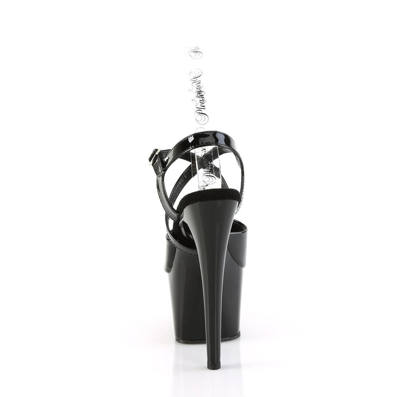Pleaser ADORE-724 Platform Sandal (Black Patent/Black)