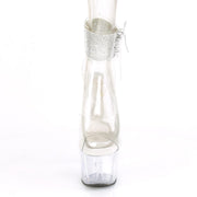 Pleaser ADORE-791-2RS Platform Sandal (Clear/Clear)