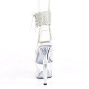 Pleaser ADORE-791-2RS Platform Sandal (Clear/Clear)