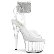 Pleaser ADORE-791-2RS Platform Sandal (Clear/Clear)