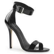 Pleaser AMUSE-10 Sandal (Black Patent)
