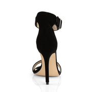 Pleaser AMUSE-10 Sandal (Black Velvet)