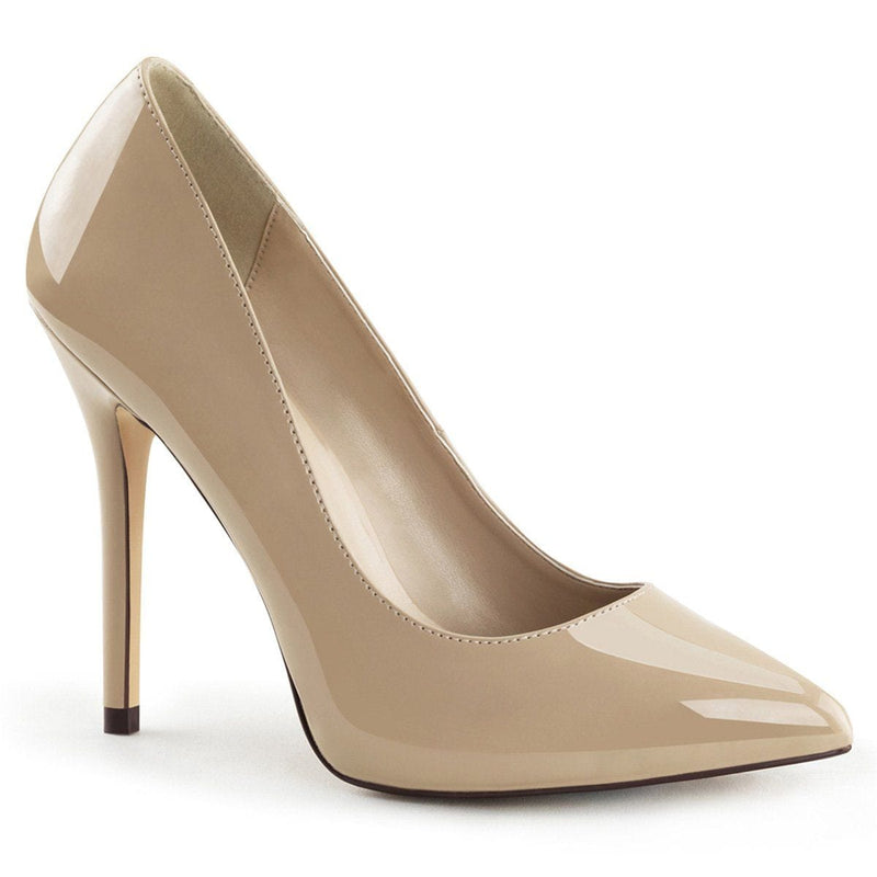 Pleaser AMUSE-20 Pump (Cream Patent)