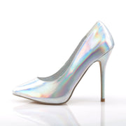 Pleaser AMUSE-20 Pump (Silver Hologram Pu)