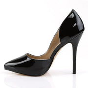 Pleaser AMUSE-22 Pump (Black Patent)