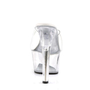 Pleaser ASPIRE-601 Platform Slide (Clear/Clear)