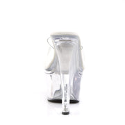 Pleaser BEAU-601 Platform Slide (Clear/Clear)