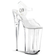 Pleaser BEYOND-008 Platform Sandal (Clear/Clear)