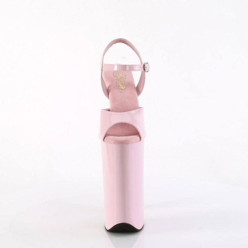 Pleaser BEYOND-009 Platform Sandal (Baby Pink Patent/Baby Pink)