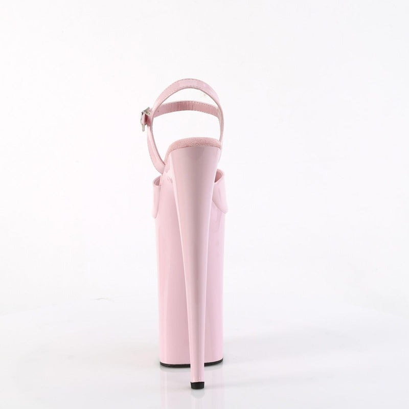 Pleaser BEYOND-009 Platform Sandal (Baby Pink Patent/Baby Pink)