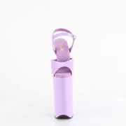 Pleaser BEYOND-009 Platform Sandal (Lavender Patent/Lavender)