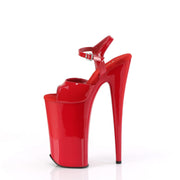 Pleaser BEYOND-009 Platform Sandal (Red Patent/Red)
