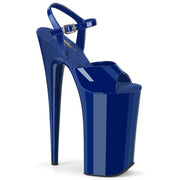 Pleaser BEYOND-009 Platform Sandal (Royal Blue Patent/Royal Blue)