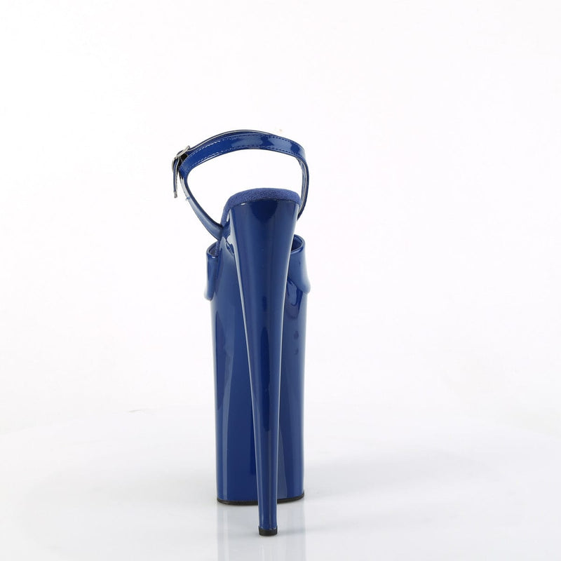Pleaser BEYOND-009 Platform Sandal (Royal Blue Patent/Royal Blue)
