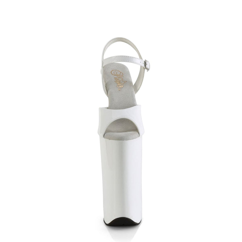 Pleaser BEYOND-009 Platform Sandal (White Patent/White)