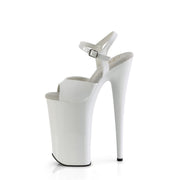 Pleaser BEYOND-009 Platform Sandal (White Patent/White)