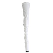 Pleaser BEYOND-4000 Platform Crotch High Boot (White Stretch Patent/White)