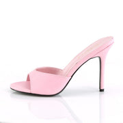 Pleaser CLASSIQUE-01 Slide (Baby Pink Pu)