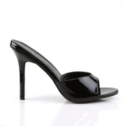 Pleaser CLASSIQUE-01 Slide (Black Patent)