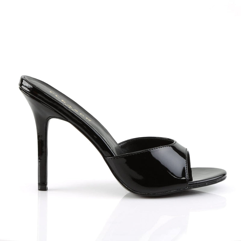 Pleaser CLASSIQUE-01 Slide (Black Patent)