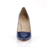Pleaser CLASSIQUE-20 Pump (Navy Blue Patent)