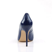Pleaser CLASSIQUE-20 Pump (Navy Blue Patent)