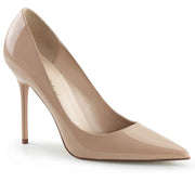 Pleaser CLASSIQUE-20 Pump (Nude Patent)
