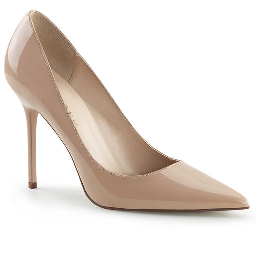 Pleaser CLASSIQUE-20 Pump (Nude Patent)