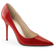 Pleaser CLASSIQUE-20 Pump (Red Patent)
