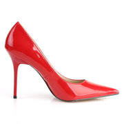 Pleaser CLASSIQUE-20 Pump (Red Patent)