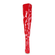 Pleaser COURTLY-3012 Thigh High Boot (Red Patent)