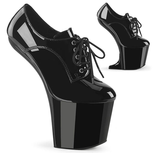 Pleaser CRAZE-860 Platform Boot (Black Patent/Black)