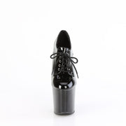 Pleaser CRAZE-860 Platform Boot (Black Patent/Black)