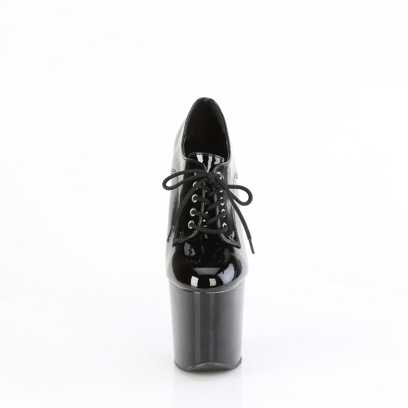 Pleaser CRAZE-860 Platform Boot (Black Patent/Black)