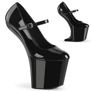 Pleaser CRAZE-880 Platform Pump (Black Patent/Black)