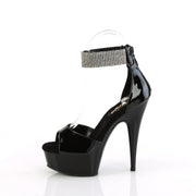 Pleaser DELIGHT-625 Black Patent/Black