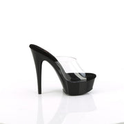 Pleaser EXCITE-601 Platform Slide (Clear/Black)