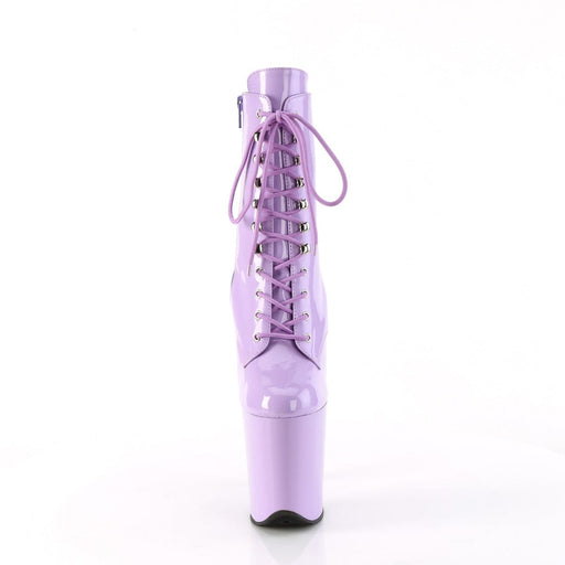 Pleaser FLAMINGO-1020 Platform Ankle Boot (Lavender Patent/Lavender)