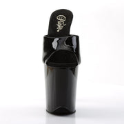 Pleaser FLAMINGO-801 Platform Slide (Black Patent/Black)