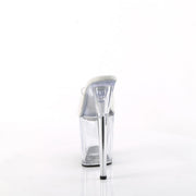 Pleaser FLAMINGO-801 Platform Slide (Clear/Clear)