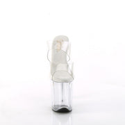 Pleaser FLAMINGO-802 Platform Slide (Clear/Clear)