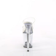 Pleaser FLAMINGO-802 Platform Slide (Clear/Clear)