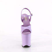 Pleaser FLAMINGO-809 Platform Sandal (Lavender Patent/Lavender)