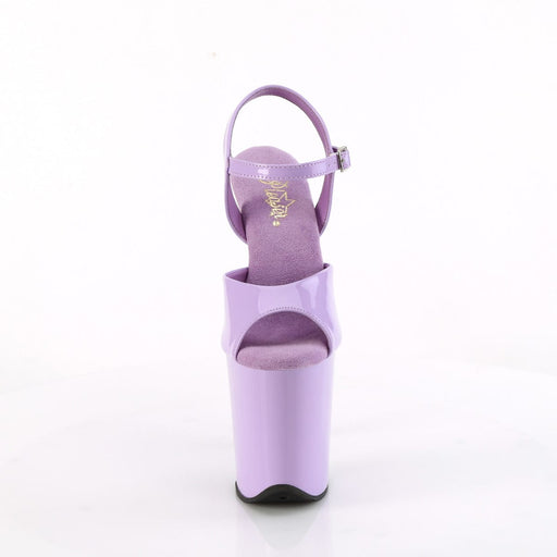 Pleaser FLAMINGO-809 Platform Sandal (Lavender Patent/Lavender)