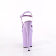 Pleaser FLAMINGO-809 Platform Sandal (Lavender Patent/Lavender)