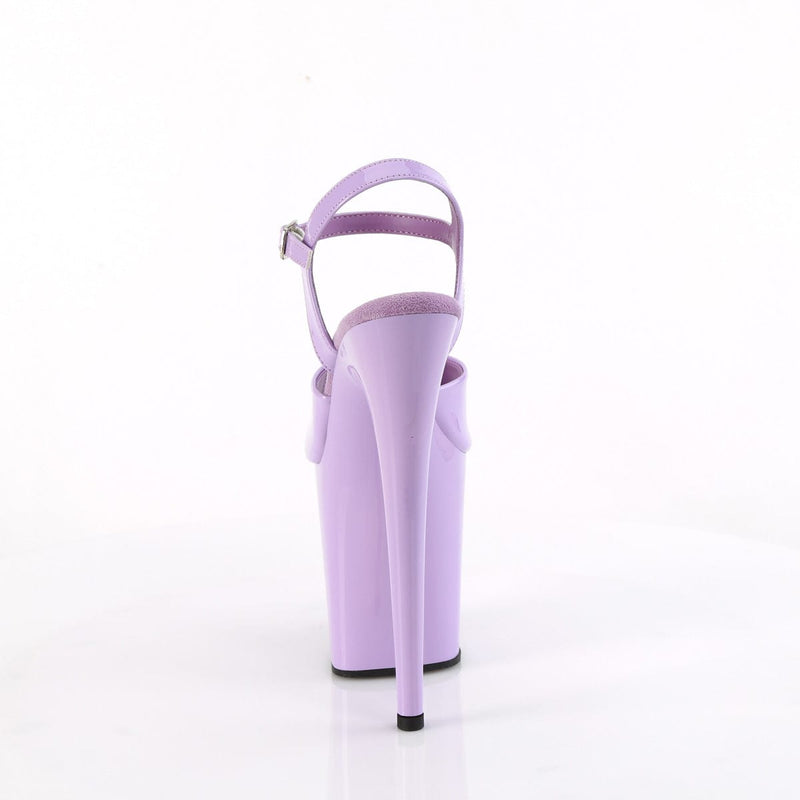 Pleaser FLAMINGO-809 Platform Sandal (Lavender Patent/Lavender)