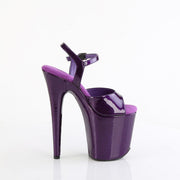 Pleaser FLAMINGO-809GP Platform Sandal (Purple Glitter Patent/M)